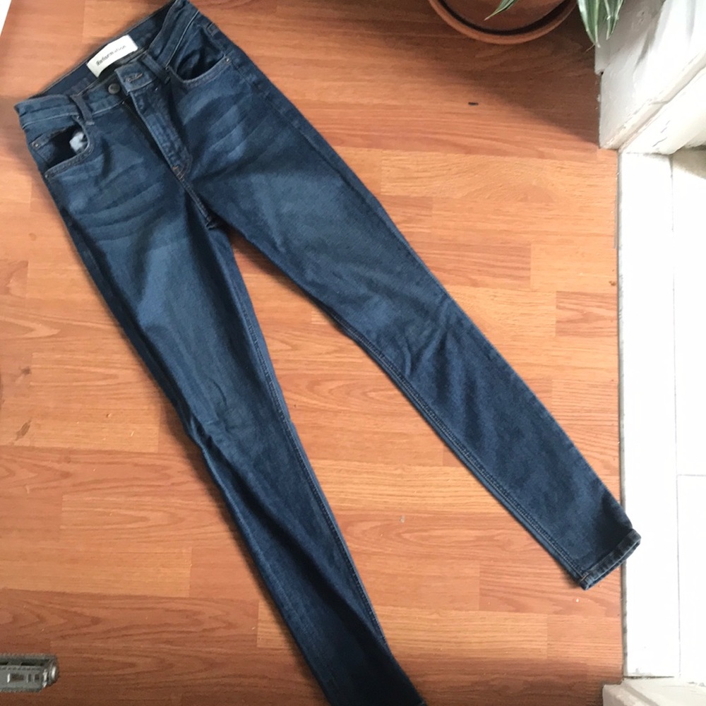 Reformation High & Skiny jeans